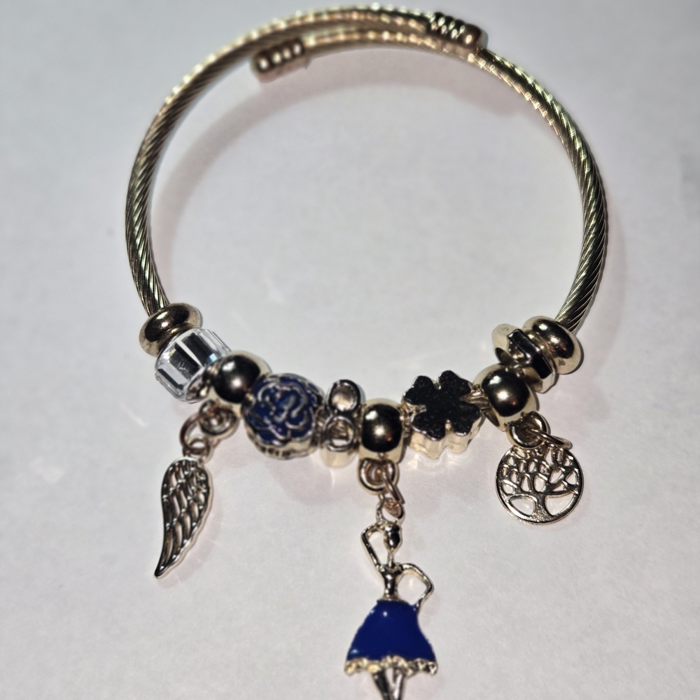 TWO (!!) French Charm Bracelets
